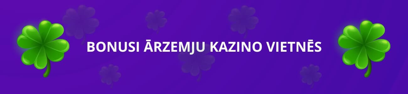 Kādus bonusus piedāvā labākie Eiropas kazino?