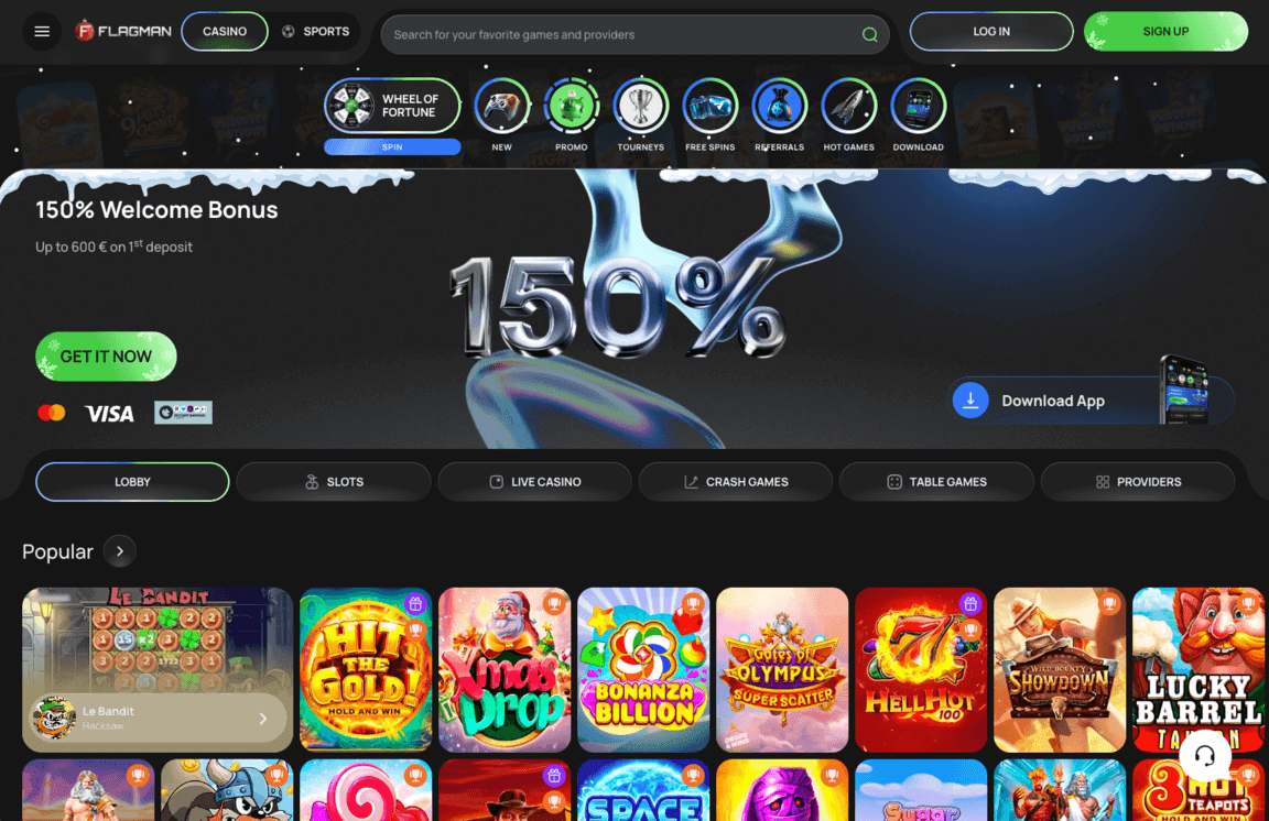 Flagman Casino izskats 1