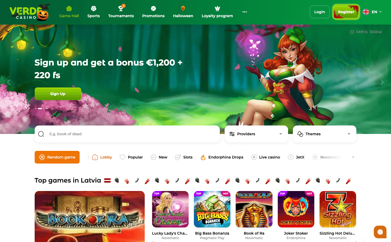 Verde casino izskats 1